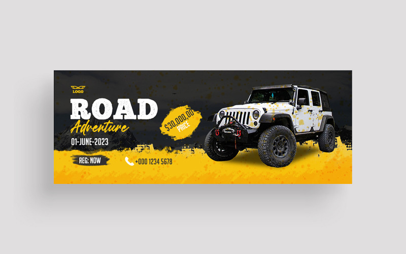 Modern Off-Road Facebook Kapak Fotoğrafı
