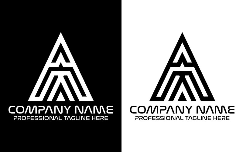 Neue kreative Architektur Marke A - Letter Logo Design