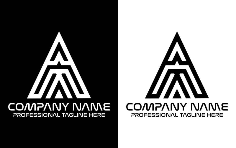 Nieuw creatief architectuurmerk A - Letter Logo Design