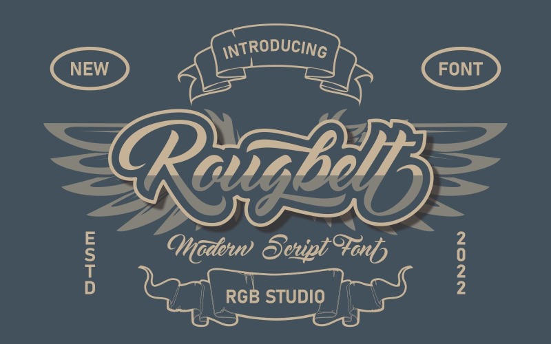 Script Moderno Rougbelt - fonte de script moderno #295428 - TemplateMonster