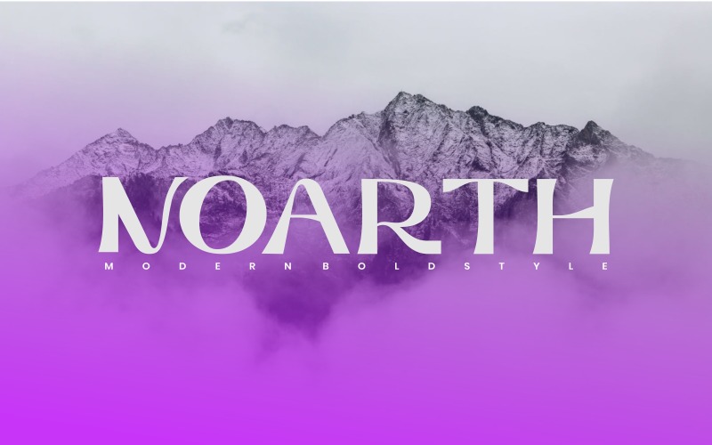 Noarth – Merész stílusú betűtípusok