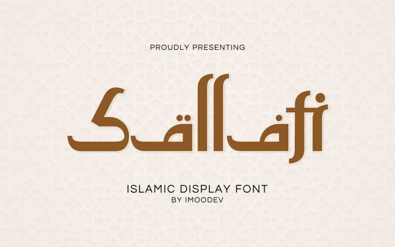 Sallafi Arabic Font Style 295580 TemplateMonster