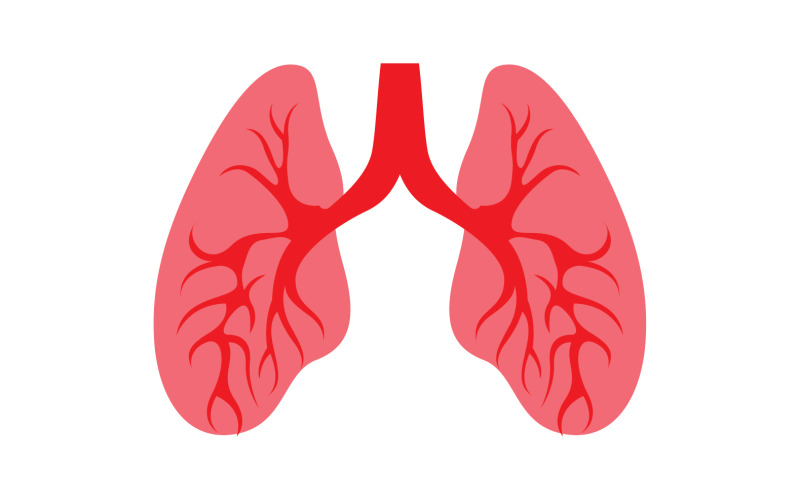 Human Lung Vector Image Mall Vol 4