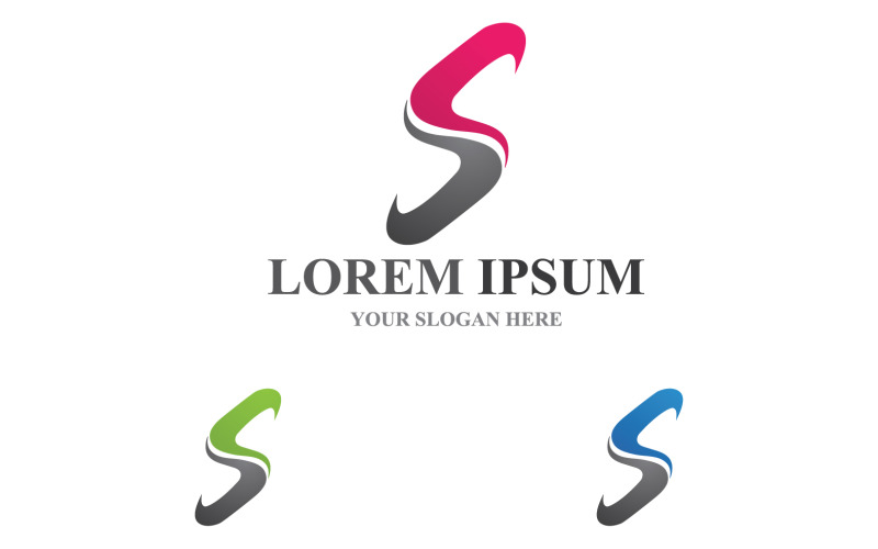 S Logo E Simbolo Azienda Nome Iniziale V7