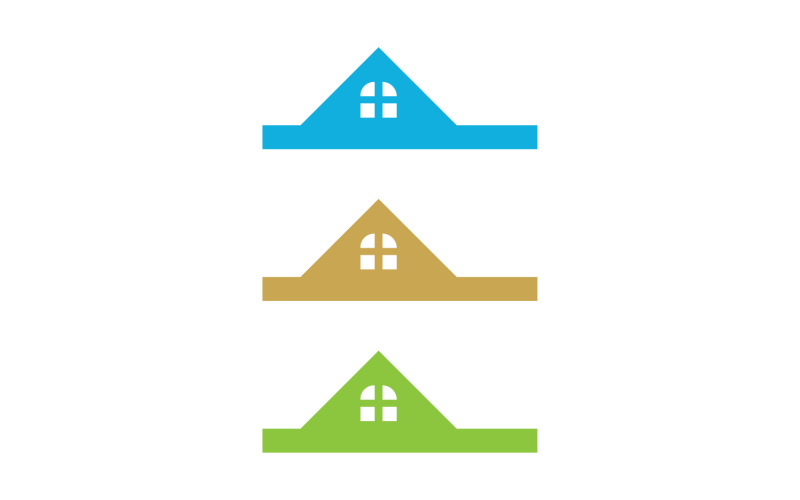 Hus till salu Logo Vector V15