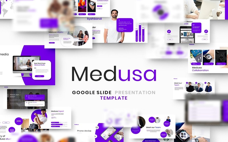 Medusa - İş Google Slayt Şablonu