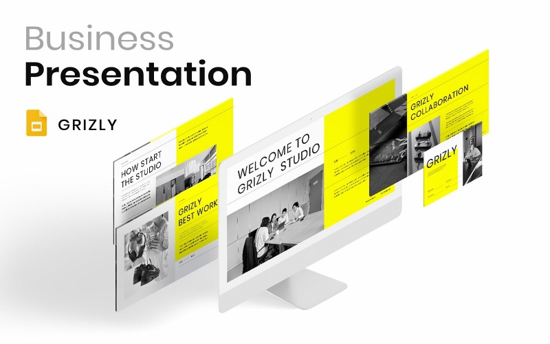 Grizly - Business Google Slide Mall