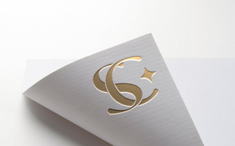 Logo floreale SC Design del marchio
