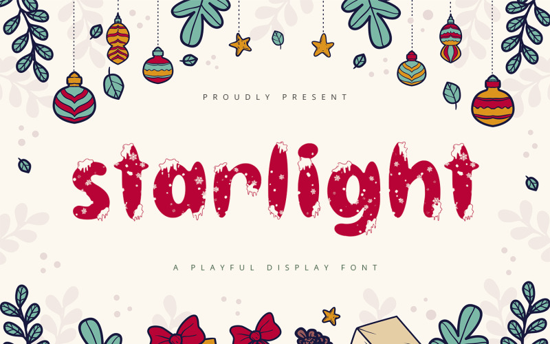 Starlight - Lekfullt teckensnitt