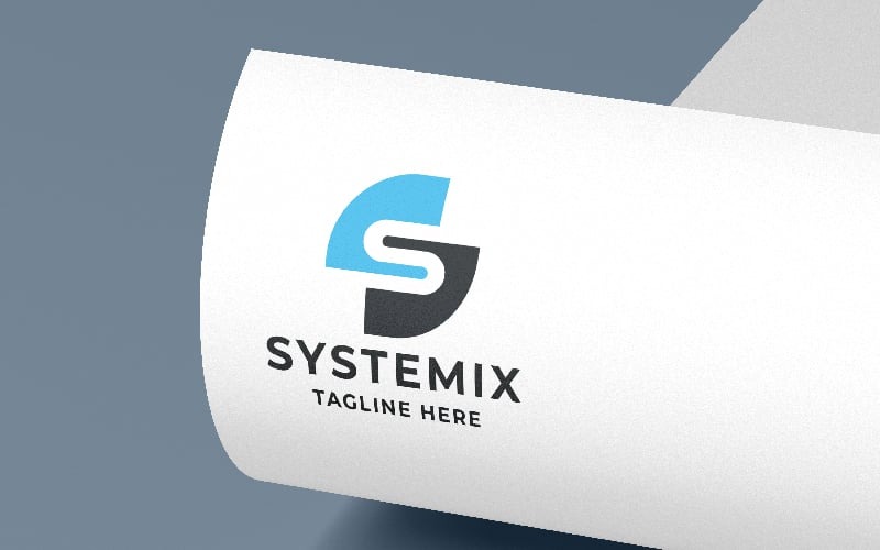 Systemix Letter S Professional Logotyp
