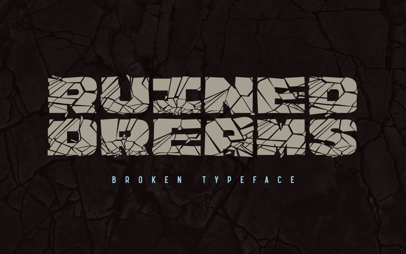 Ruined Dreams - Gebroken lettertype