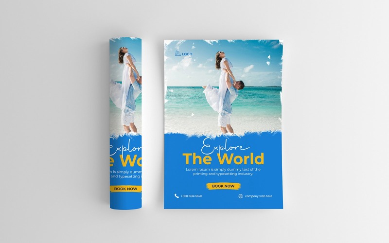 Travel Tour Agency Poster Design