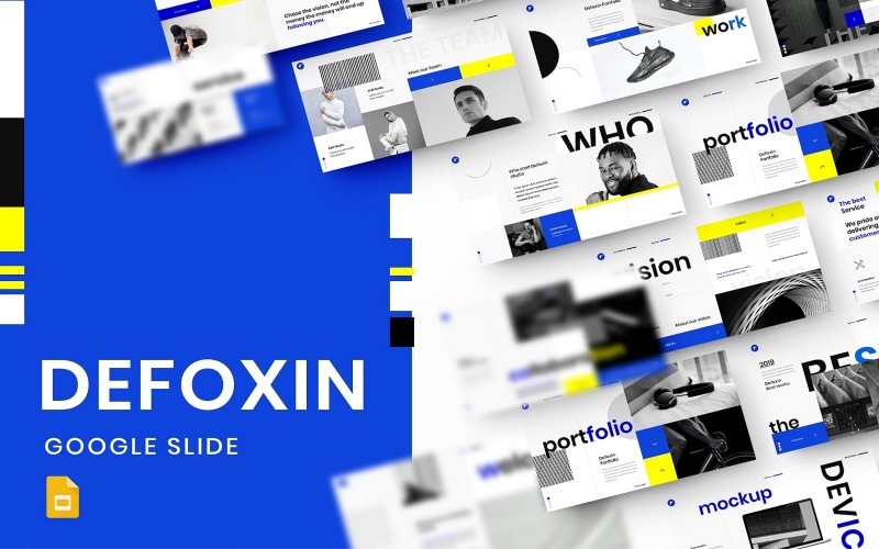 Defoxin - Business-Google-Folienvorlage