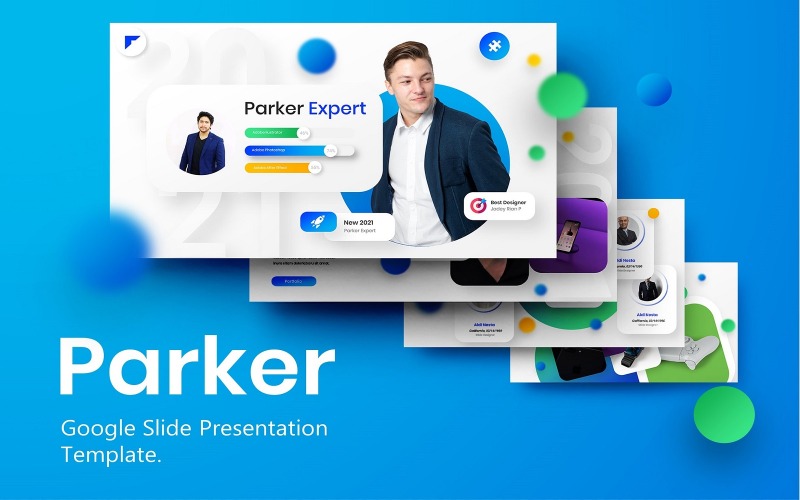Parker - Бизнес Шаблон слайдов Google