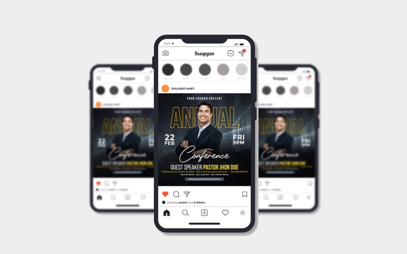 Chruch Flyer Template Design #2