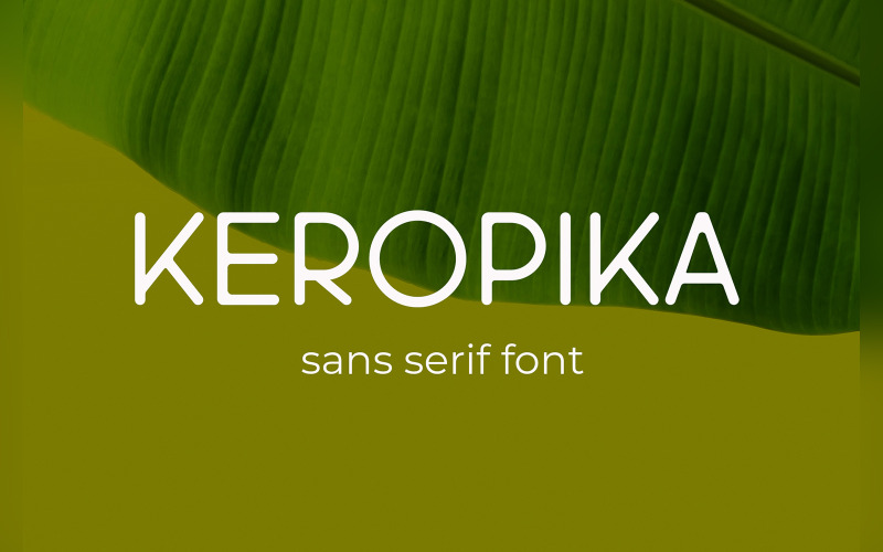 Keropika - bezpatková písma