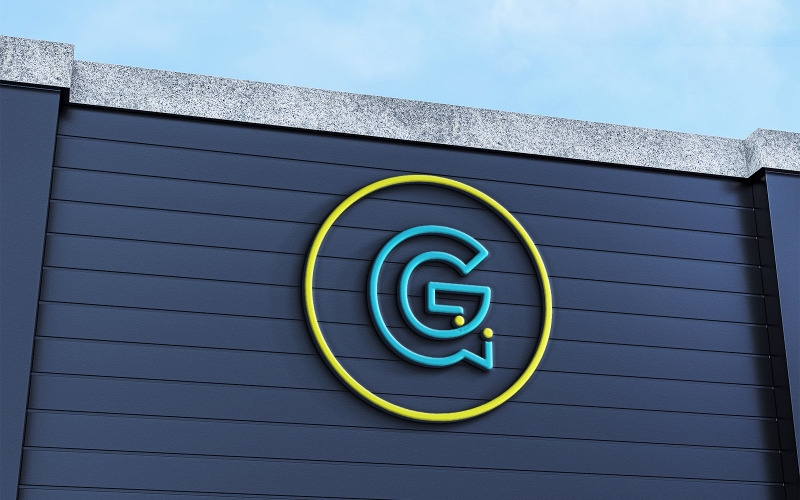 Letter G Logo Design IT-bedrijfslogo