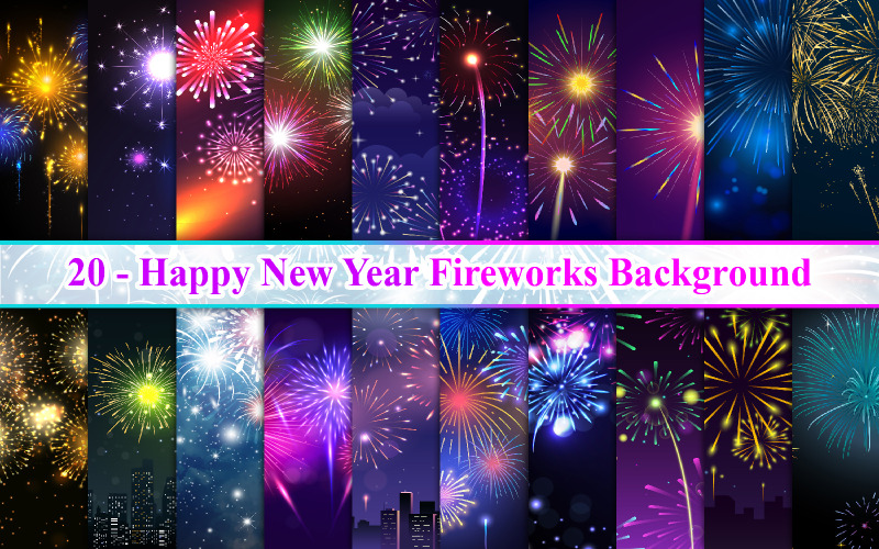 Feliz ano novo fundo de fogos de artifício, feliz ano novo fundo