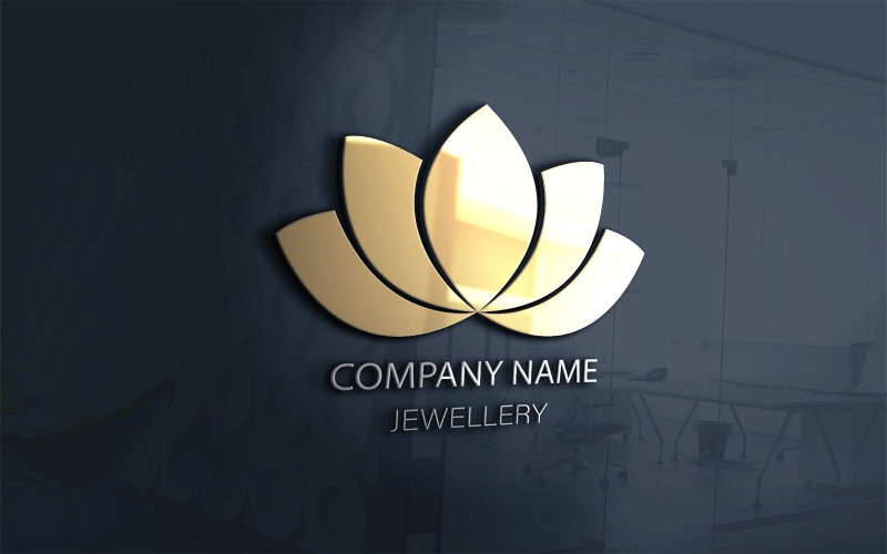 Jewellery Logo Template For Jewellery Shop - TemplateMonster