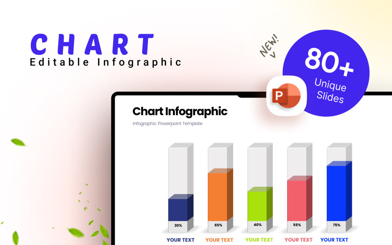 Modello di presentazione infografica aziendale grafico