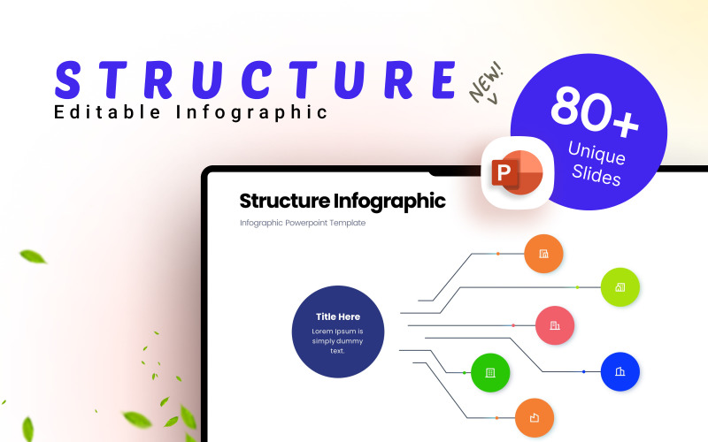 Diagram Business Infographic Template - TemplateMonster