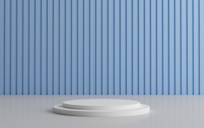 білий продукт подіум стіни сцени з вертикальною лінією текстури