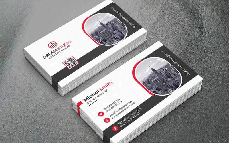 Business Card Templates Corporate Identity Template v130