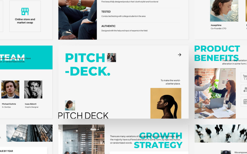 Pitch Deck - Modèle PowerPoint