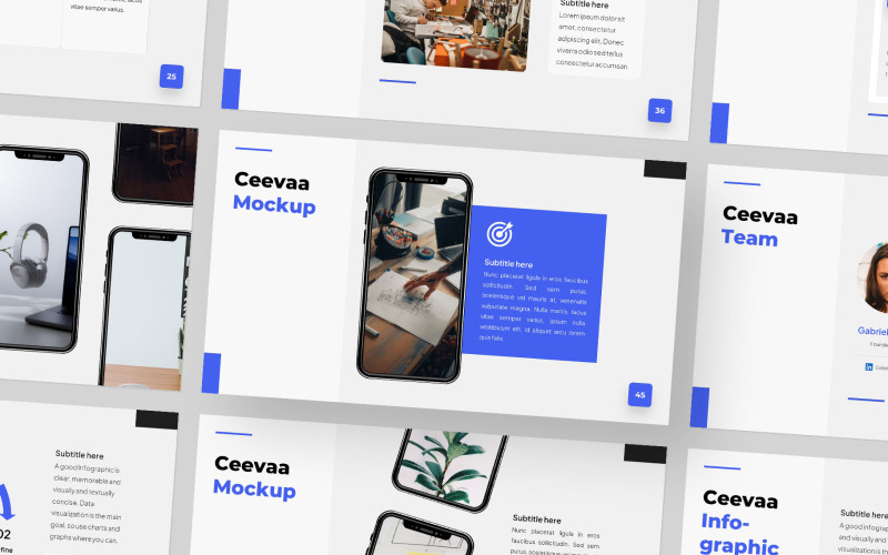 Ceevaa 谷歌幻灯片模板