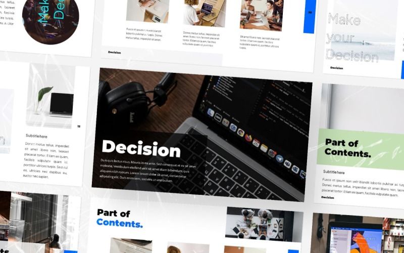 Karar Google Slayt Şablonu