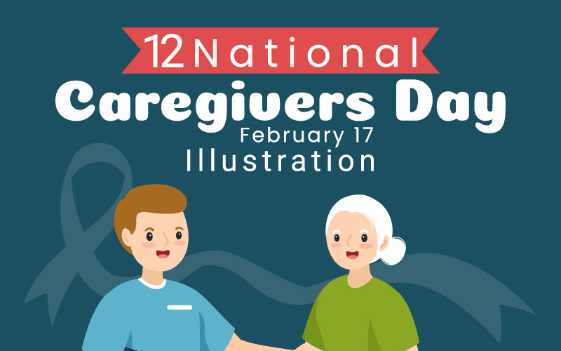 12 Ilustración del Día Nacional de los Cuidadores
