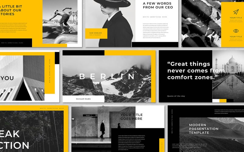 Berlin - Multipurpose PowerPoint Template - TemplateMonster