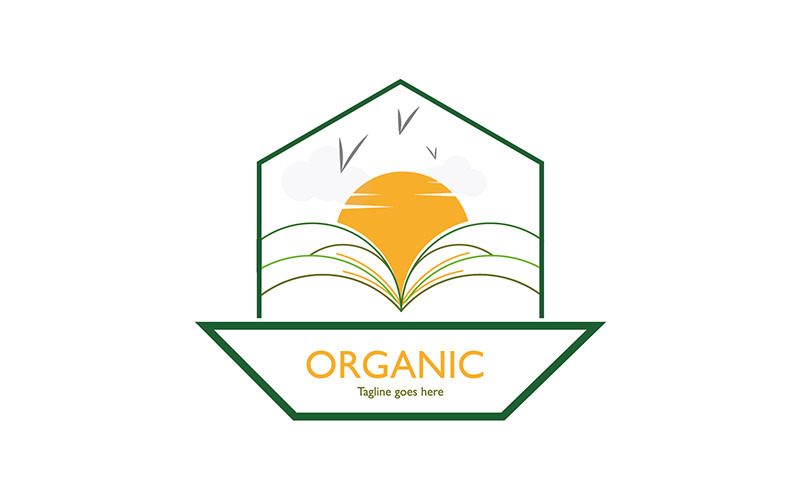 Création de logo créatif organique