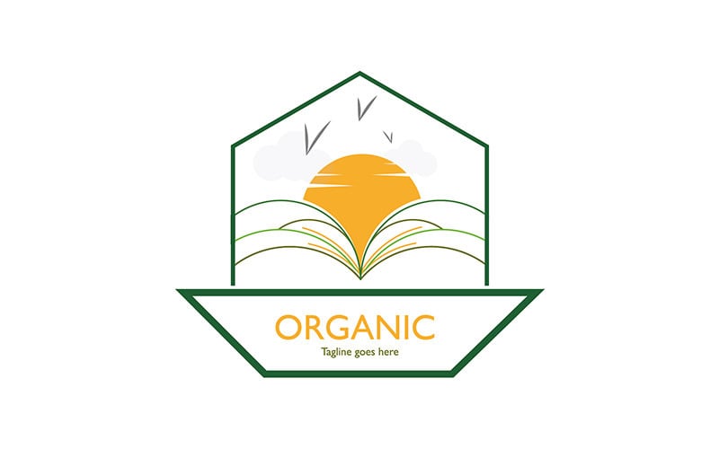 Design del logo creativo organico