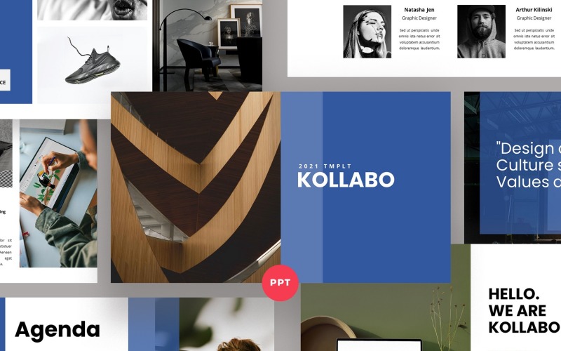 Kollabo Business PowerPoint Template