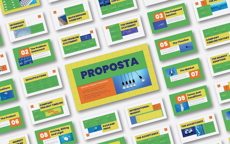 Prezentace obchodního návrhu Retro Pitch Deck