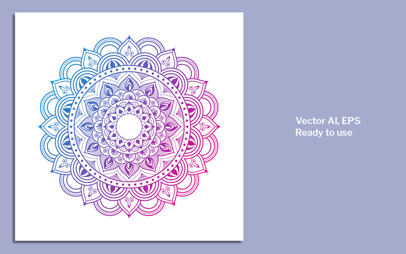 Fundo Mandala Luxo 4