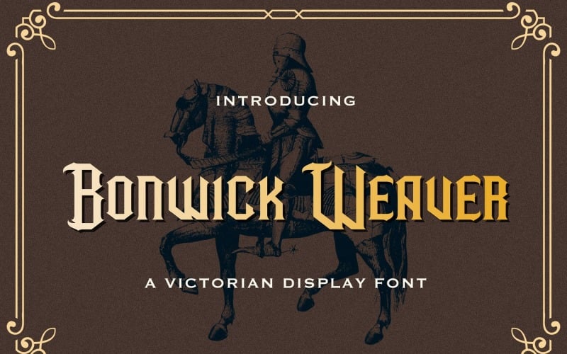 Bonwick Weaver - Fuente de visualización victoriana