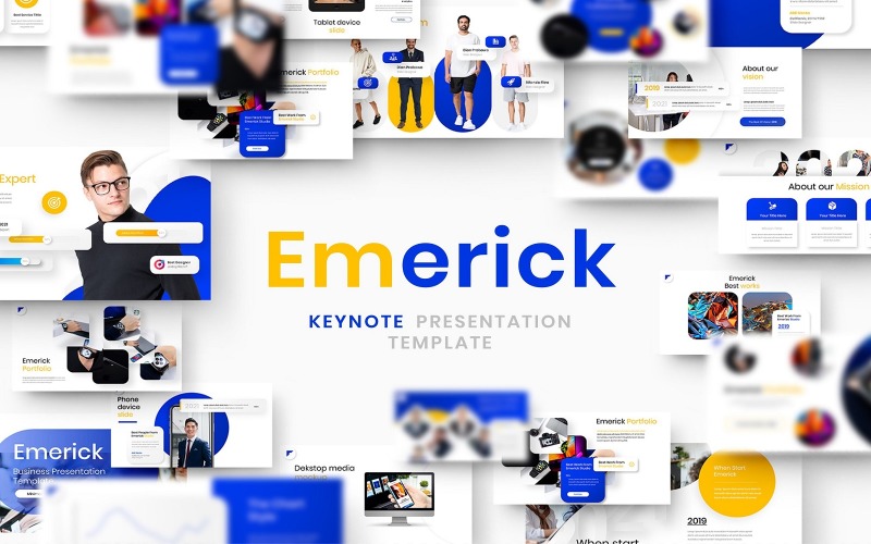 Emerick - Zakelijke keynote-sjabloon