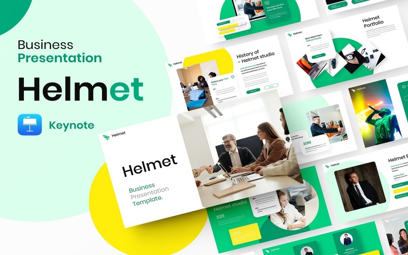 Helmet – Business Keynote Template