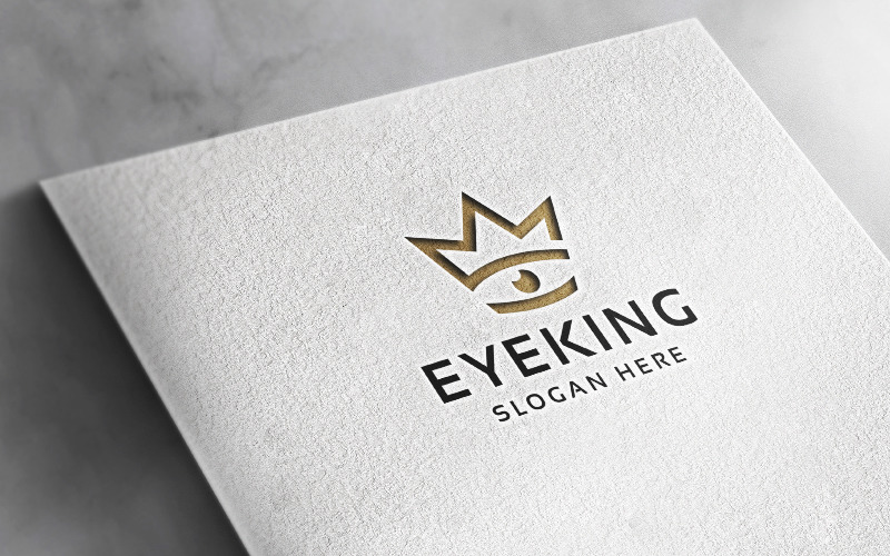 Logotipo Profissional Rei dos Olhos