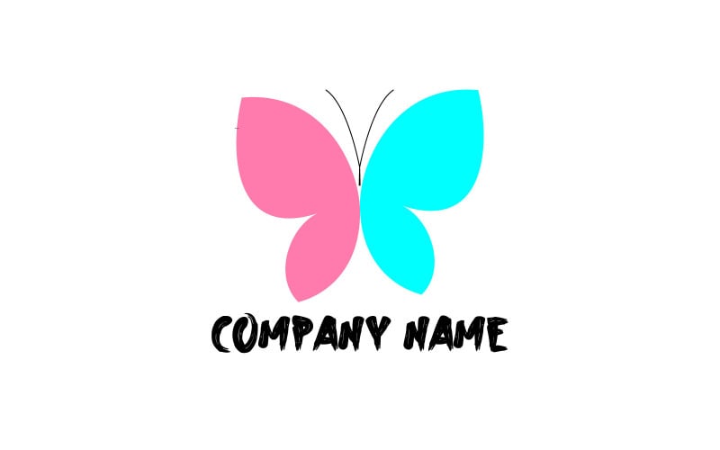 Monarch Logo Vector Design Modern Template White Graphic Business