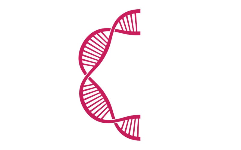 DNA Vector Logo Design Template Modern Medical V29