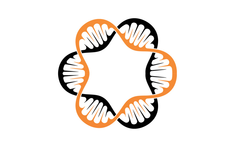 DNA Vector Logo ontwerp sjabloon moderne medische V36