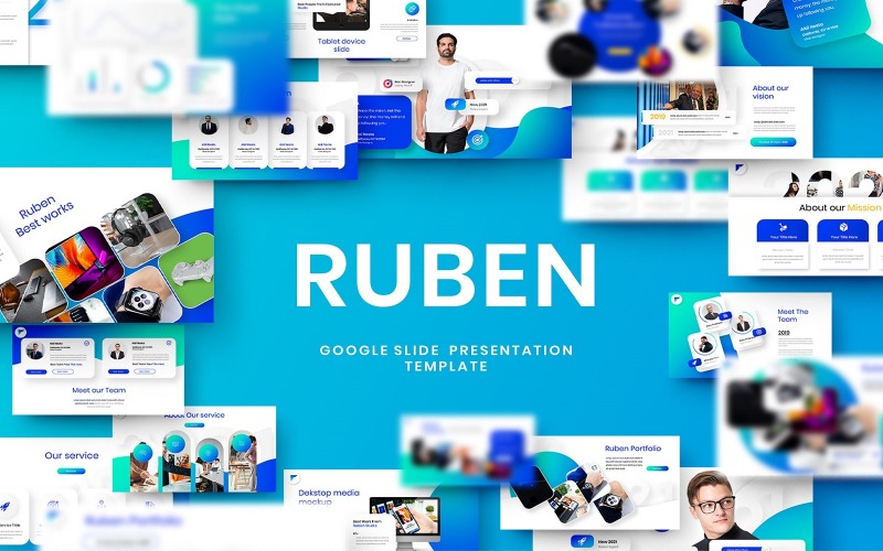 Ruben - 商业谷歌幻灯片模板