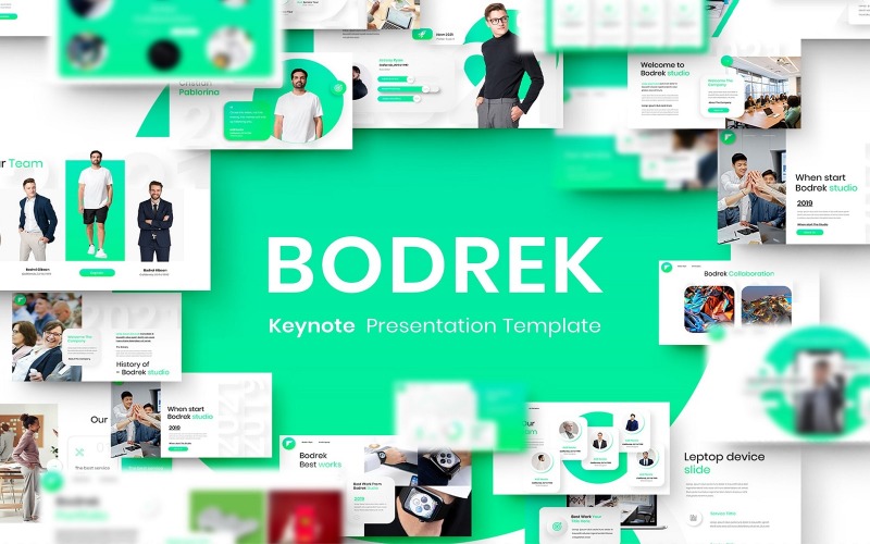 Bodrek — Шаблон бизнес-презентации