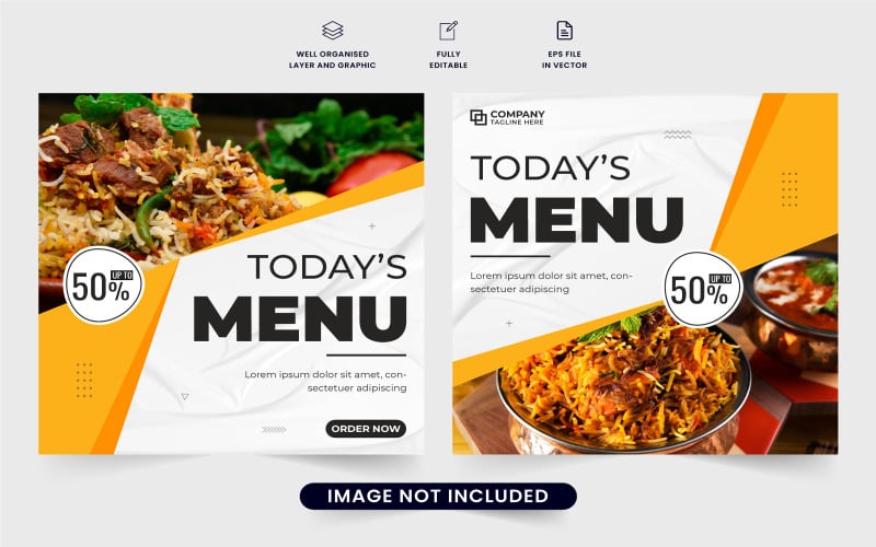 Post promocyjny restauracji w mediach społecznościowych