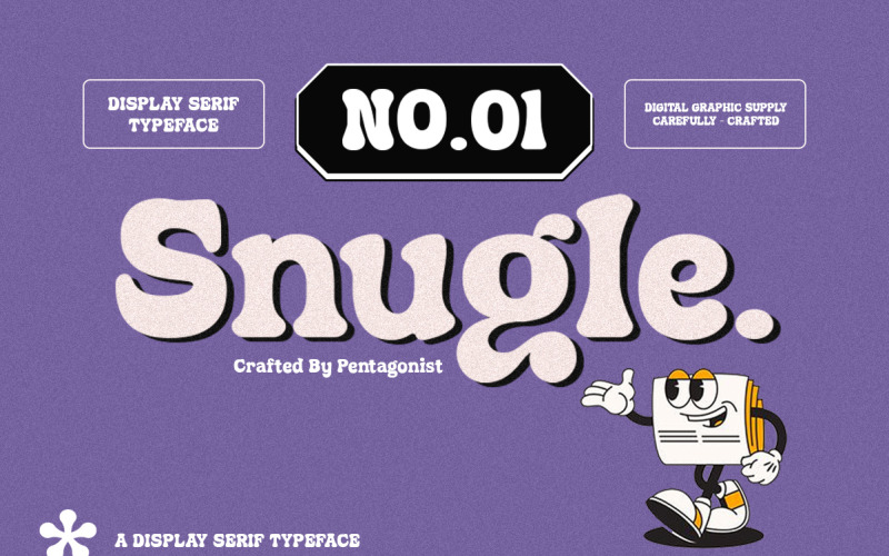 Snugle | Fancy Display Font