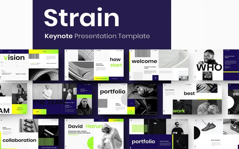 Strain – Business-Keynote-Vorlage