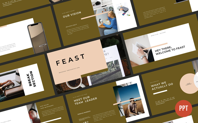 Feest - Creatieve PowerPoint-sjabloon